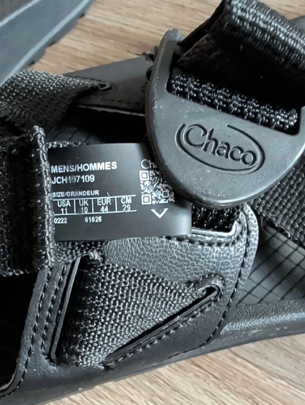 Chaco Men's Black Lowdown Sandals
